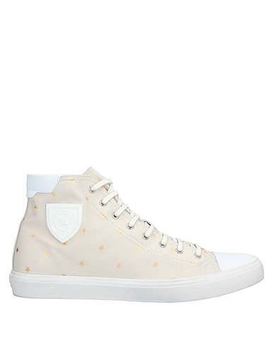 SAINT LAURENT Sneakers Light grey Lambskin