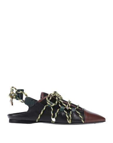 Click to view more detailed imagery on our partner's website Carven Laced Shoes In Brown