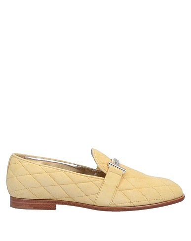 TOD'S Loafers Pastel yellow Leather