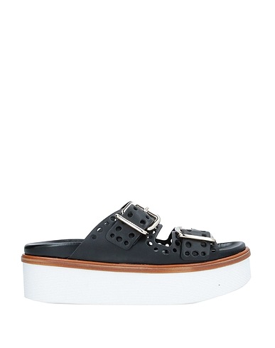 TOD'S Sandali Nero Pelle