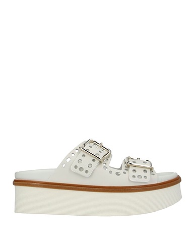 TOD'S Sandali Bianco Pelle