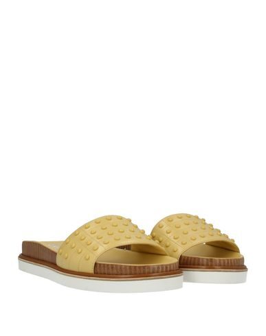 Tod's Sandals In Light Yellow