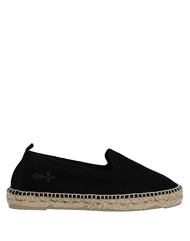 MANEBÍ Espadrilles Black Leather