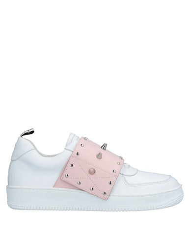 RED(V) Sneakers White Soft Leather