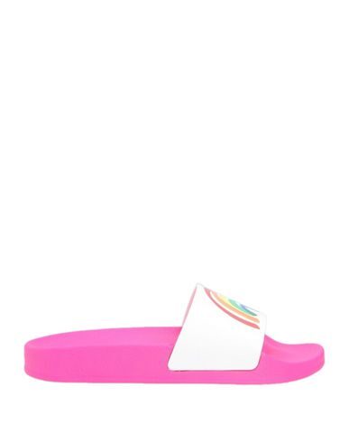 Stella Mccartney Girls' Rainbow Slide Sandals - Toddler, Little Kid, Big Kid In White