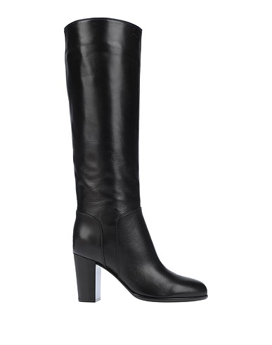 SERGIO ROSSI Boots Black Soft Leather
