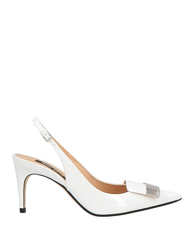 SERGIO ROSSI Pump White Leather