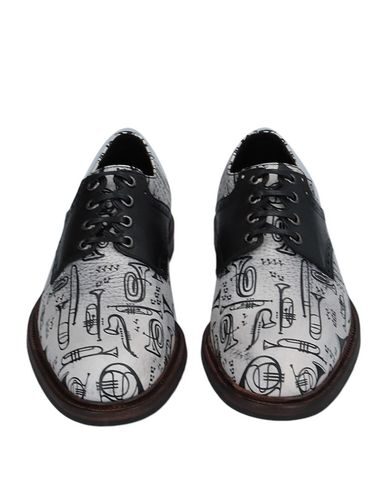 Dolce & Gabbana Laced Shoes In Light Grey