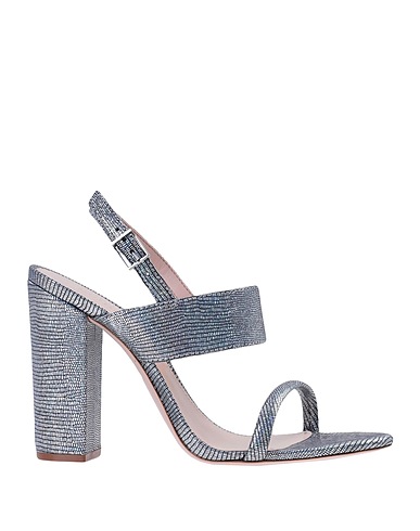 SCHUTZ Sandalen Silber Leder