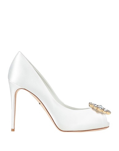 DOLCE&GABBANA Court White 70% Viscose, 30% Silk