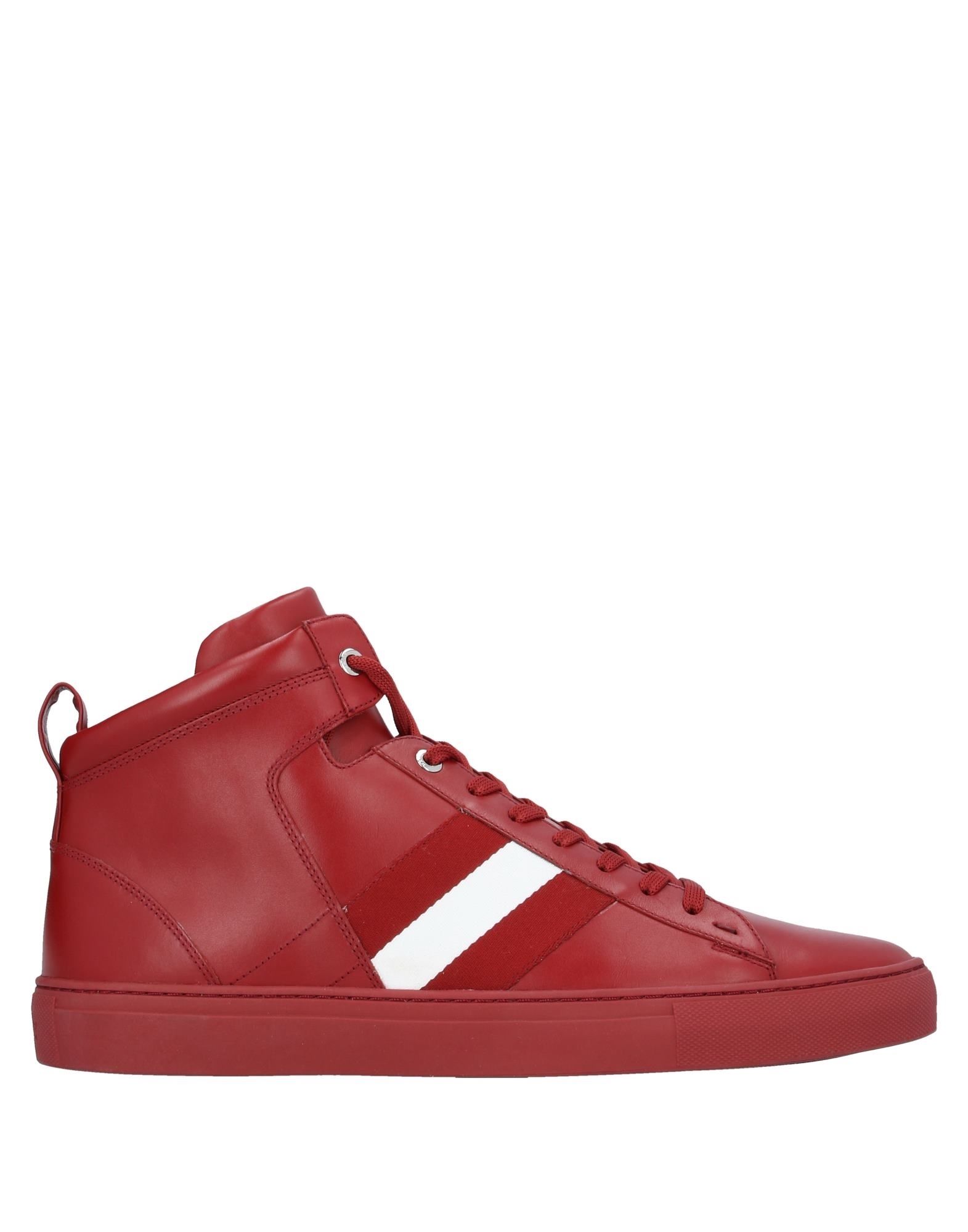 high top bally sneakers