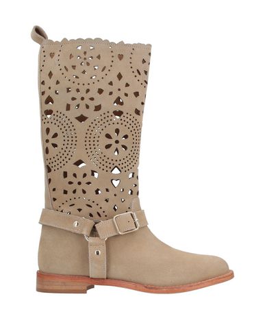 TWINSET TWINSET WOMAN BOOT LIGHT BROWN SIZE 7 SOFT LEATHER,11853423HT 13