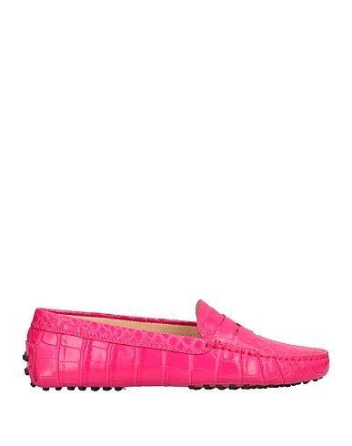 TOD'S Loafers Fuchsia Leather