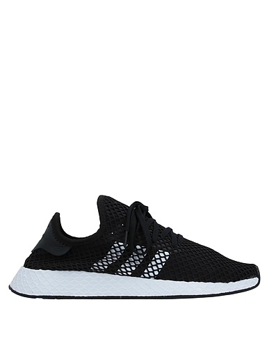 ADIDAS ORIGINALS Sneakers Black Textile fibres, Soft Leather