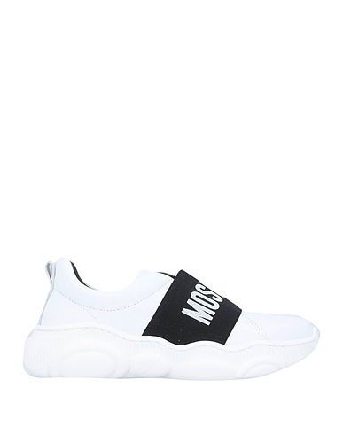 MOSCHINO Sneakers Bianco Pelle