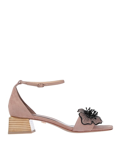 LOLA CRUZ Sandals Taupe Leather