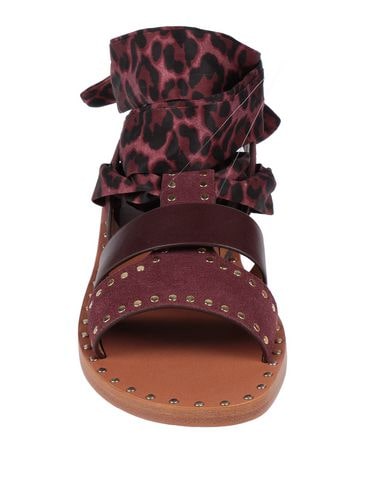 Sandro Sandals In Deep Purple