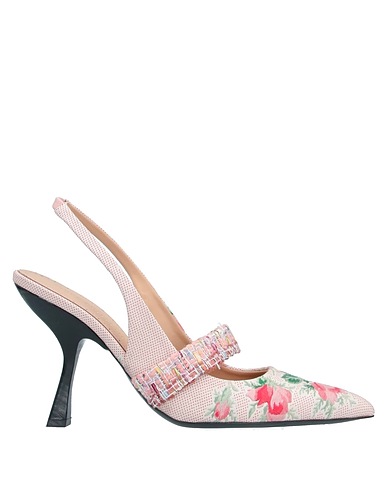BROCK COLLECTION Pump Ivory Textile fibers