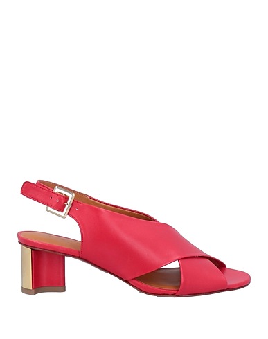 CLERGERIE Sandals Red Leather