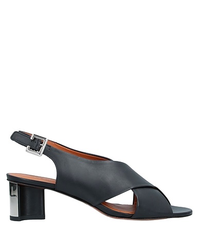 CLERGERIE Sandals Black Leather