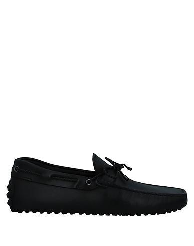TOD'S Loafers Black Soft Leather