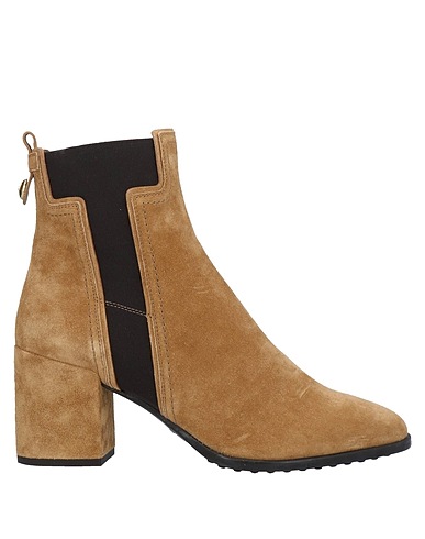 TOD'S Ankle boot Khaki Soft Leather
