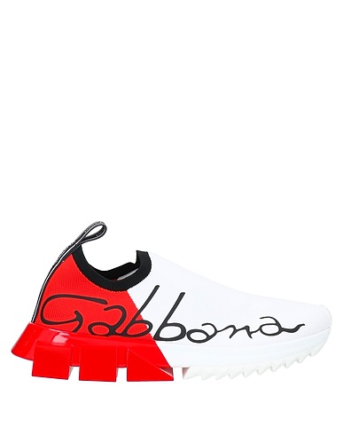 DOLCE&GABBANA Sneakers Red Textile fibers