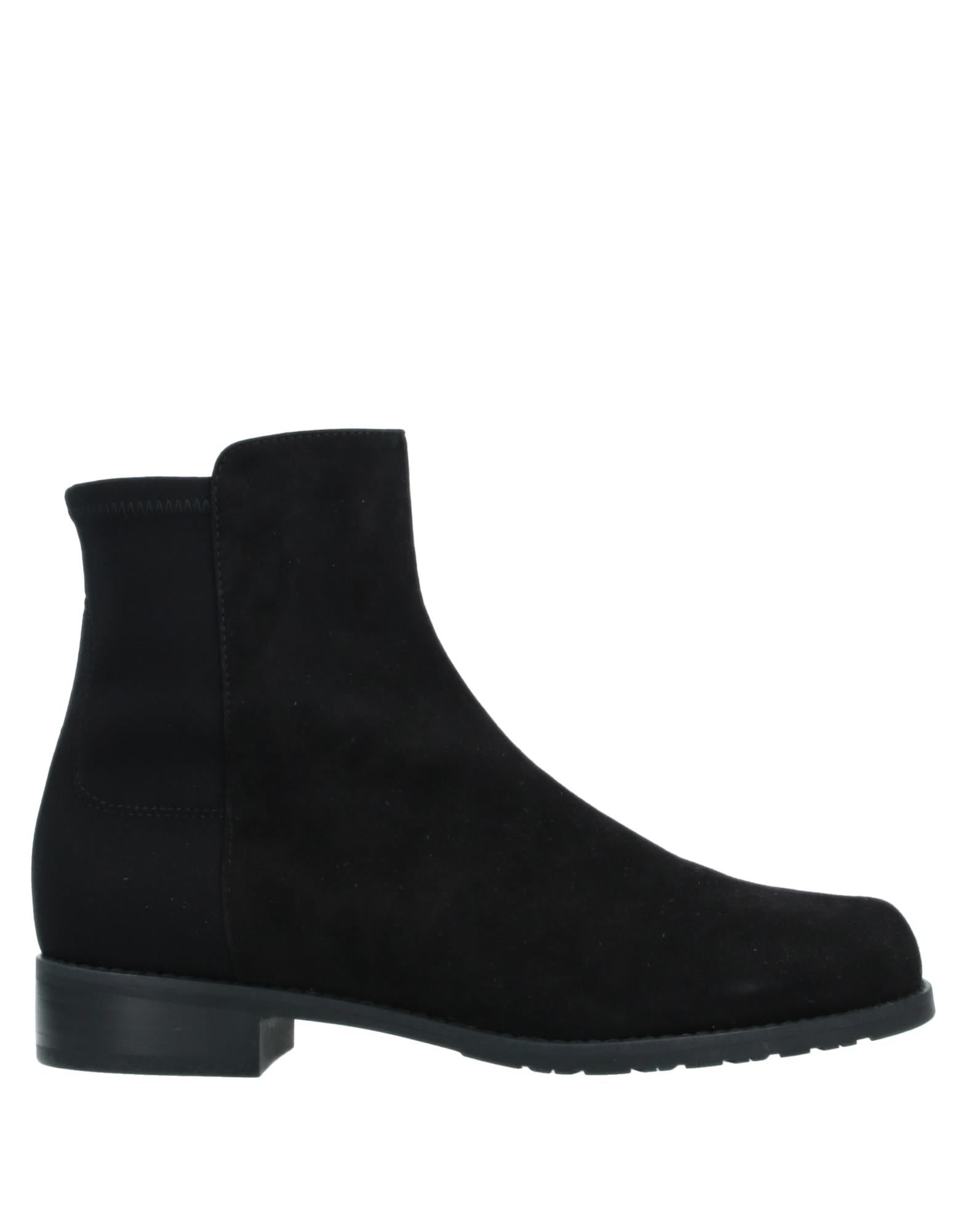 stuart weitzman black ankle boots