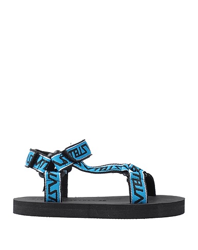 STELLA McCARTNEY KIDS Sandals Azure Textile fibers