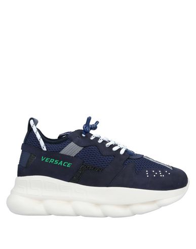 Versace Sneakers In Dark Blue