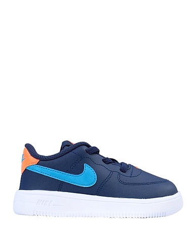 NIKE Sneakers FORCE 1 Nachtblau Leder