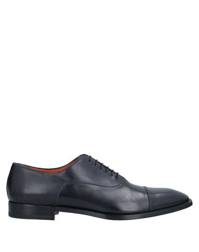 Santoni Lace-up Shoes In Blue