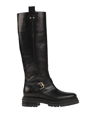 SERGIO ROSSI Boots Black Calfskin