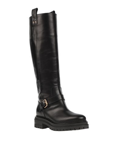 Sergio Rossi Biker Boots In Black