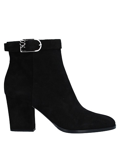 SERGIO ROSSI Ankle boot Black Leather