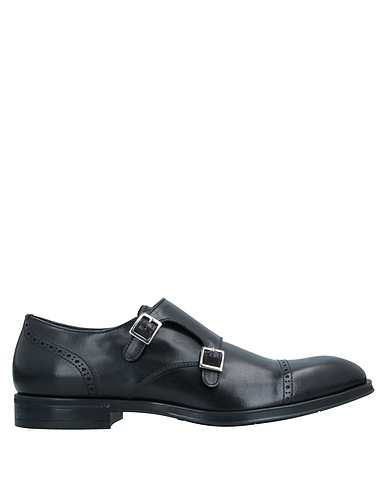 SERGIO ROSSI Loafers Black Calfskin