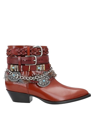 PHILOSOPHY di LORENZO SERAFINI Ankle boot Tan Leather