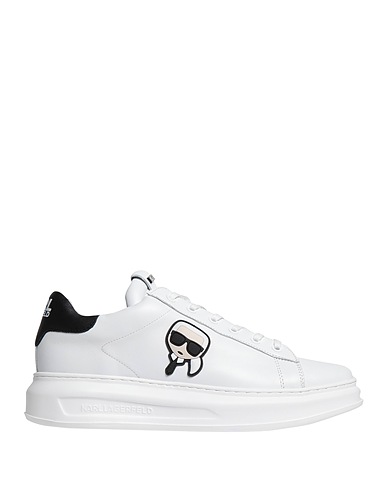 KARL LAGERFELD Sneakers KAPRI MENS KARL IKONIC 3D LACE
 White 100% Leather