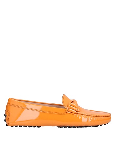 TOD'S モカシン オレンジ 革