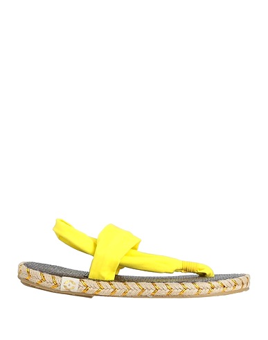 NALHO Espadrillas Giallo Fibre tessili