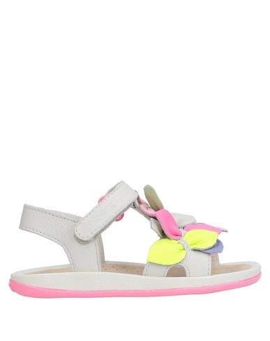 Camper Twins Petals-appliqué Sandals In Ivory