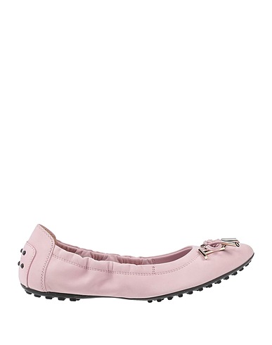 TOD'S Ballerinas Lila Leder