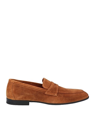 DOUCAL'S Loafers Tan Leather