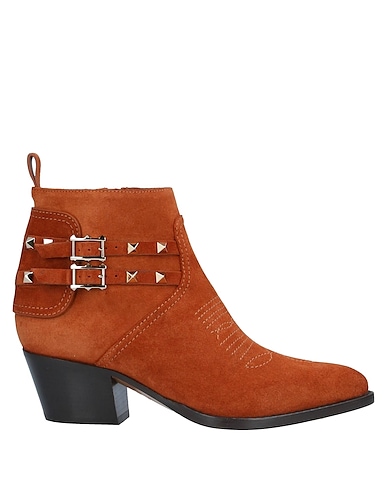 VALENTINO GARAVANI Ankle boot Tan Leather