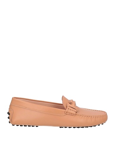 TOD'S モカシン サンド 革（なめし加工）