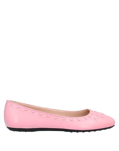 TOD'S Ballet flats Pink Soft Leather