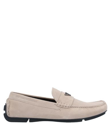 Emporio Armani Loafers In Sand