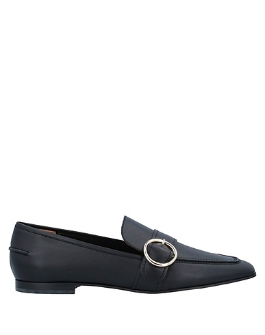 EMPORIO ARMANI Loafers Black Calfskin