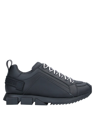 DOLCE&GABBANA Sneakers Black 100% Calfskin