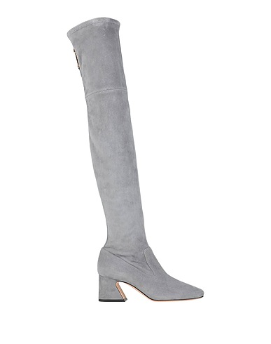 ALBERTA FERRETTI ブーツ グレー 革（なめし加工）